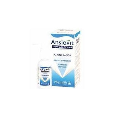 Ansiovit Spray Sublinguale | Pharmalife | Stress Ed Ansia