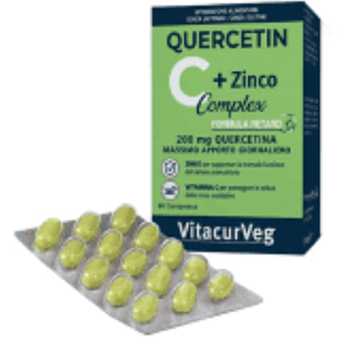 QUERCETIN C COMPLEX 60 CPR | Pharmalife |Quercitina,Vitamina C e Zinco