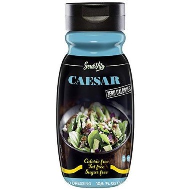 Salsa Caesar Formato 320 ml | Servivita | Salsa Zero Calorie Per Dolci