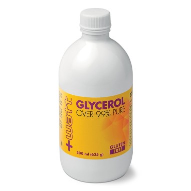 +Watt - Glycerol 99% - 500 ml|  Integratori +Watt | Vendita Online