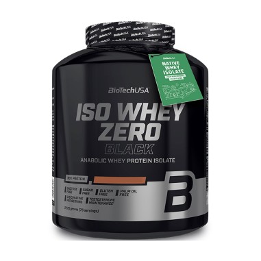 Iso Whey Zero Black 2270 gr | Biotech USA | Accrescimento Muscolare