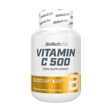 Vitamin C 500 (120 Tab) | Biotech USA | Proprietà Della Vitamina C