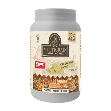 BPR Nutrition - Multigrain Cooking Mix Cioccolato Bianco - 750 g | Vendita online