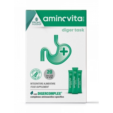 PromoPharma - AminoVita Diger Task - 20 Stick da 10 ml