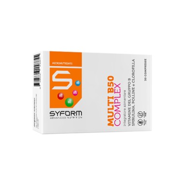 Multi B50 Complex 30cpr | Syform | Integratori Di Vitamine Del Gruppo B