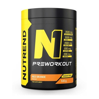 N1 PreWorkout - 510 g | Nutrend | Vendita Online