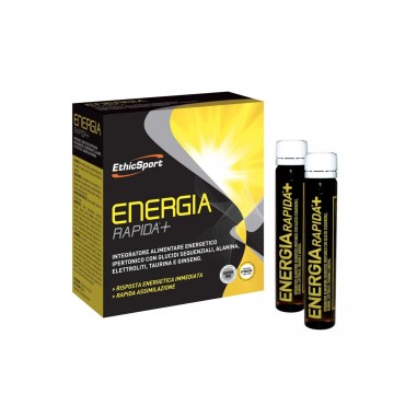 Ethic Sport - Energia Rapida + - 10 flaconi da 25 ml | Vendita Online