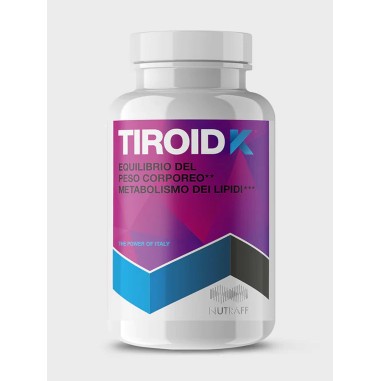 Nutraff - Tiroid K - 90 cpr | STIMOLATORI TIROIDEI | Vendita Online