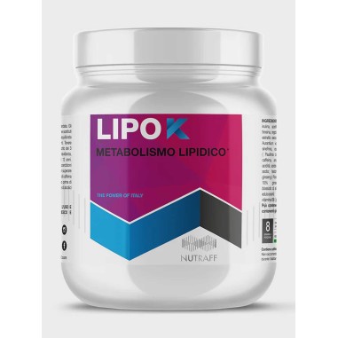 Nutraff - Lipo K - 300 g | DIMAGRANTI/STIMOLO METABOLICO | Vendita Online