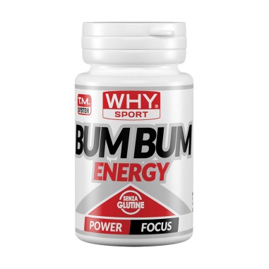 Bum Bum Energy 30 Compresse | Why Sport | Guaranà E Beta-Alanina