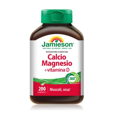 Calcio Magnesio con Vitamina D - 200 cpr | Jamieson