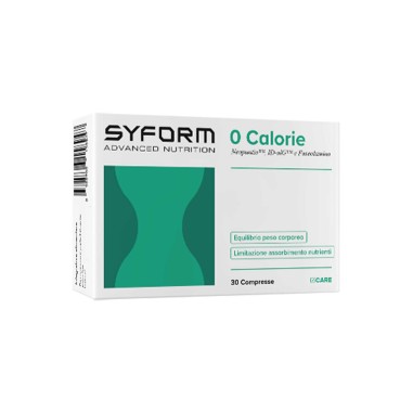 0 Calorie | Syform | Perdita Di Peso Formato 30 Compresse