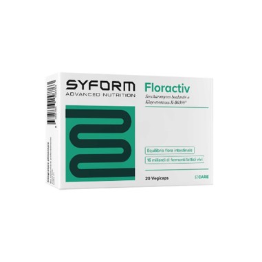 Floractiv 20 Vegicaps | Syform | Equilibrio Flora Batterica Intestinale