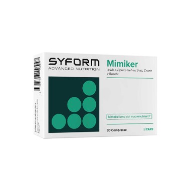 Mimiker | Syform | Integratore Alimentare Per Zuccheri E Grassi