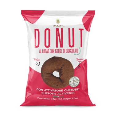 Dr. Keto - Donut al Cacao con Gocce di Cioccolato - 60 g | Vendita online