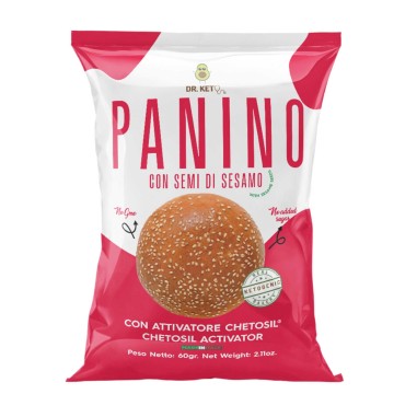 Dr. Keto - Panino ai Semi di Sesamo - 60 g | Vendita online