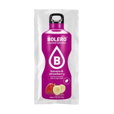 Bolero - Drinks Banana e Fragola - bustina da 9 g