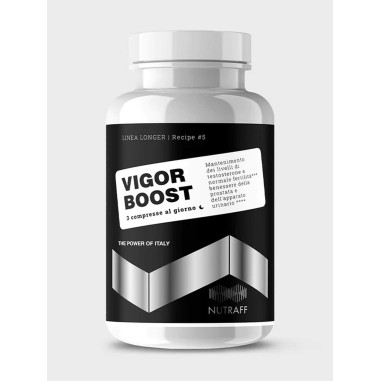 Nutraff - Vigor Boost - 90 cpr | Vendita online