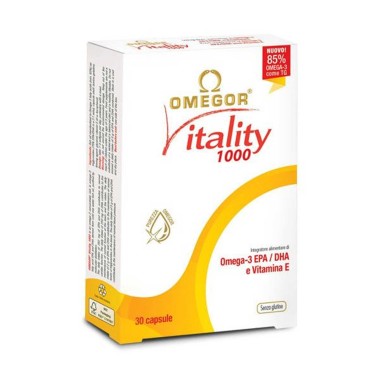 Omegor Vitality | Net Integratori | Integratore Di Omega-3 30 Perle