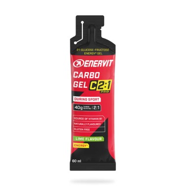 Enervit - Carbo Gel C2:1 Pro Lime - 60 ml | Vendita Online 