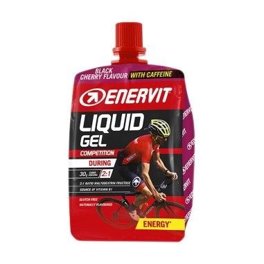 Enervit - Liquid Gel Competition Amarena con Caffeina - 60 ml