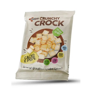 EatPro - Crunchy Crock Cacio e Pepe - 40 g | Vendita online