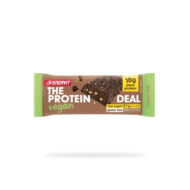 Enervit - The Protein Deal Vegan Crunchy Bar Choco Cake - 40 g | Vendita Online