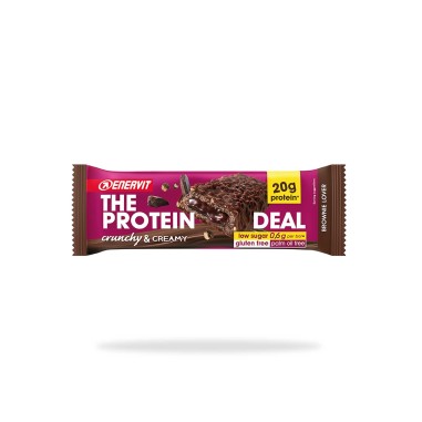 Enervit - The Protein Deal Crunchy Creamy Bar Brownie - 55 g | Vendita Online 