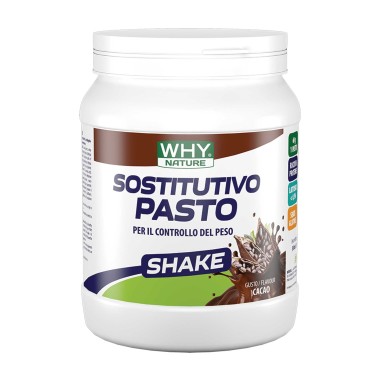 Why Nature - Sostitutivo Pasto Shake Cacao - 480 g | Vendita online