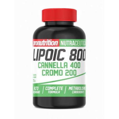 Pro Nutrition - Lipoic 800 Cromo Cannella - 60 cpr