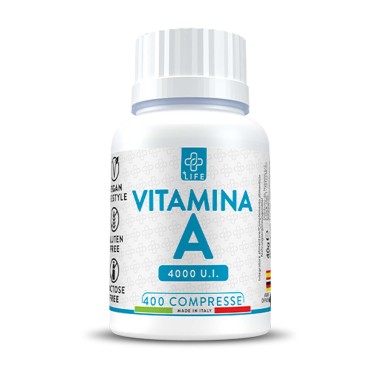 +Life - Vitamina A - 400 cpr