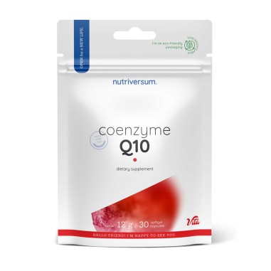 Nutriversum - Coenzyme Q10 - 30 softgel | Integratori | Vendita Online