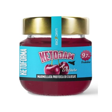 Bioform - KetoJam Marmellata Ciliegia - 220 g | Vendita Online