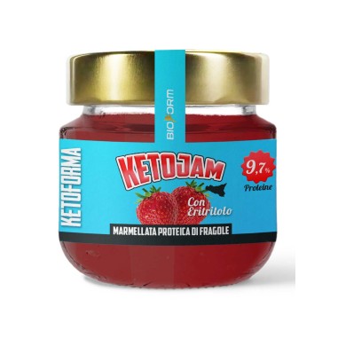 Bioform - KetoJam Marmellata Fragola - 220 g | Vendita Online