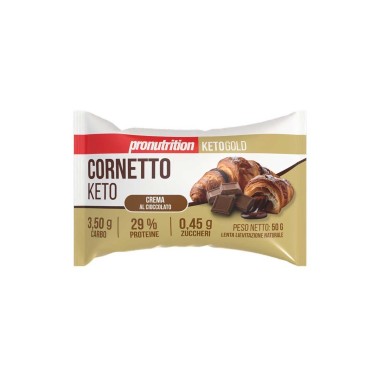 Pro Nutrition - Cornetto Keto con Ripieno - 50 g | Vendita online