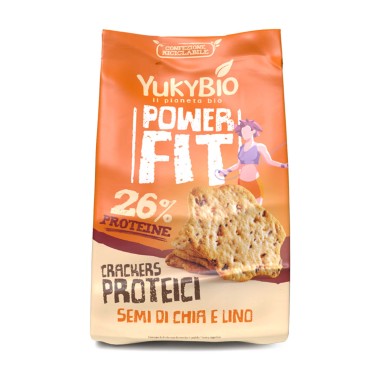 Sottolestelle - Power Fit Crackers Proteici Semi di Chia e Lino - 200 g