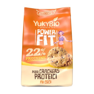 Sottolestelle - Power Fit Mini Crackers Proteici ai Ceci - 150 g