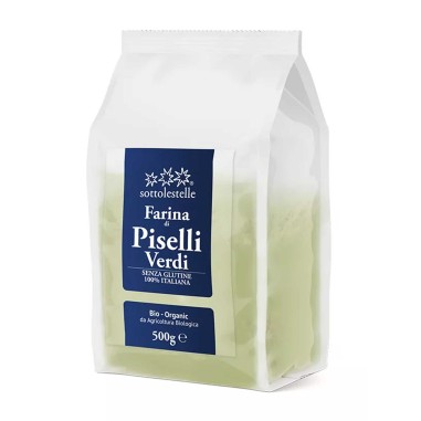 Sottolestelle - Farina di Piselli Verdi senza Glutine - 500 g