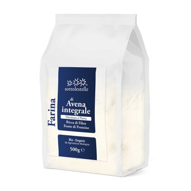 Sottolestelle - Farina d'Avena Integrale - 500 g