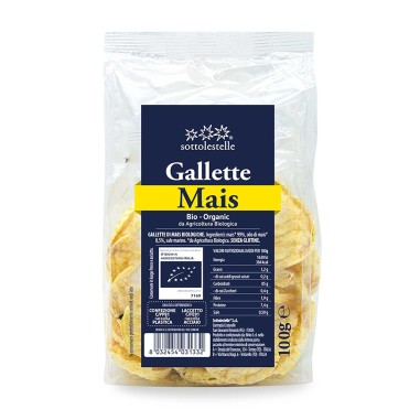 Sottolestelle - Gallette di Mais - 100 g