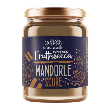 Sottolestelle - Crema Frutta Secca Mandorle Scure - 200 g