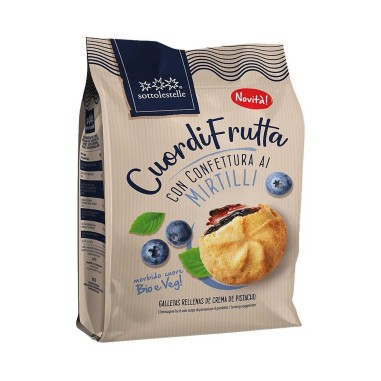 Sottolestelle - Cuor di Frutta con Confettura ai Mirtilli - 200 g