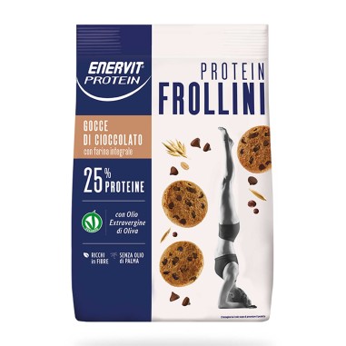 Enervit - Protein Frollini Gocce di Cioccolato - 200 g