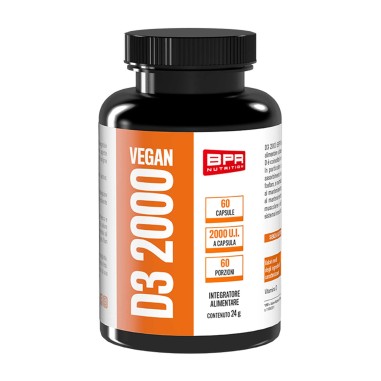 BPR Nutrition - D3 2000 Vegan - 60 cps