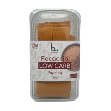 Bewheat - Focaccia Low Carb Paprika - 150 g