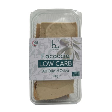 Bewheat - Focaccia Low Carb Olio di Oliva - 150 g