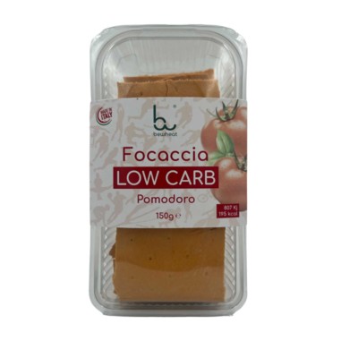 Bewheat - Focaccia Low Carb Pomodoro - 150 g