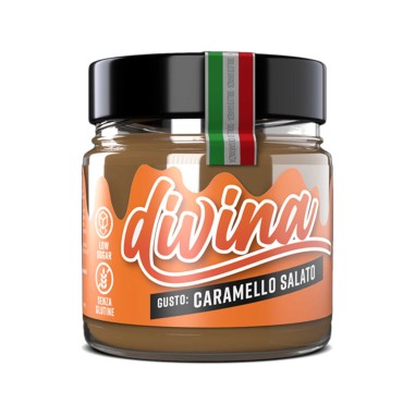 Divina - Crema Spalmabile Caramello Salato - 250 g