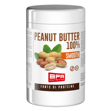 BPR Nutrition - Peanut Butter 100% Smooth - 1Kg | Vendita online