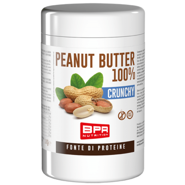 BPR Nutrition - Peanut Butter 100% Crunchy - 1Kg | Vendita online